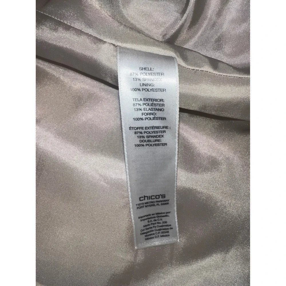 Zenergy by Chico's Gold vest sz 2 Comfy Normcore Preppy Boho